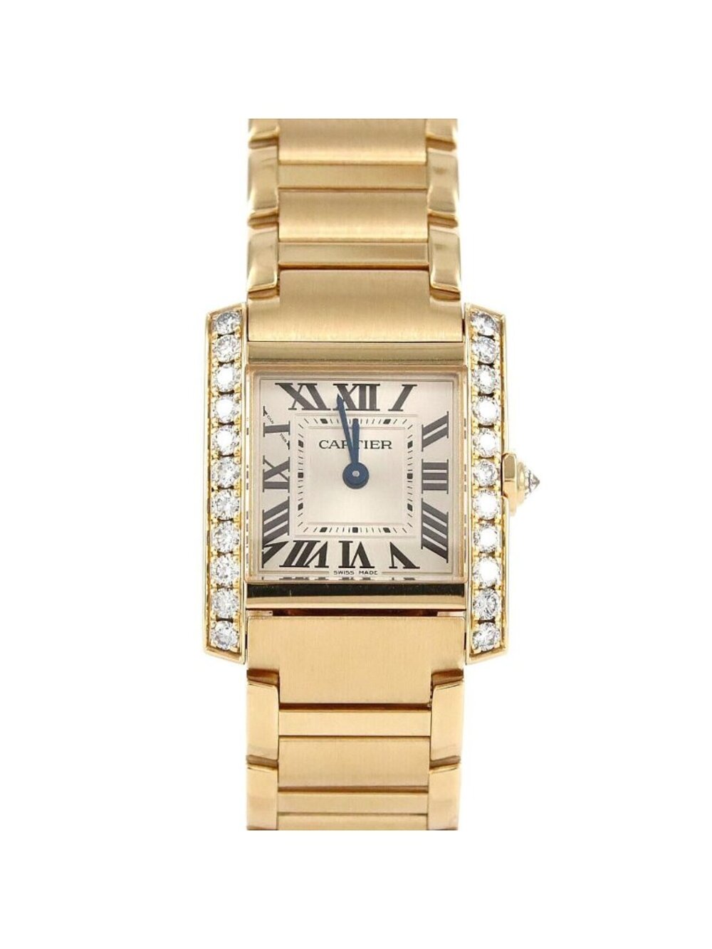 Cartier Tank Francaise SM YG D YG Quartz Watch